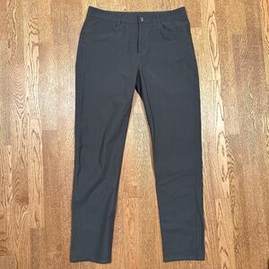 Vuori Meta 5 Pocket Athletic Slim Fit Gray Performance Pants Mens 32